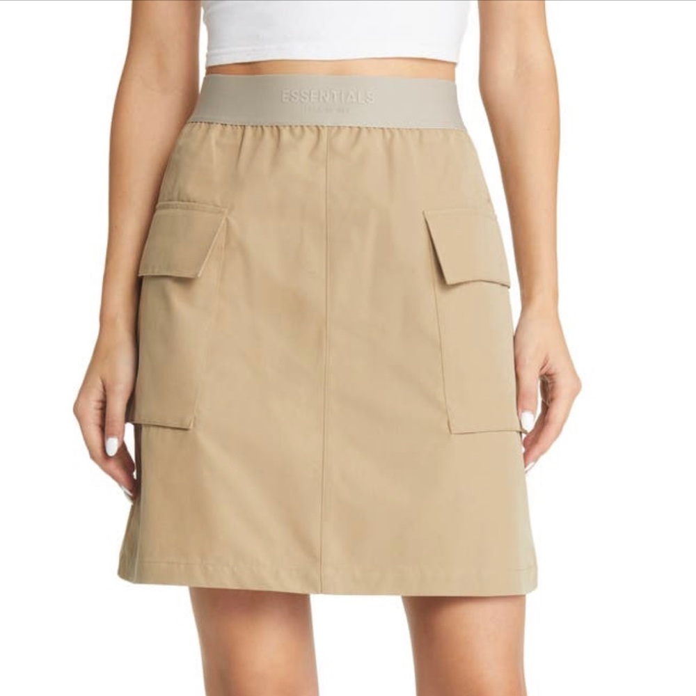 Fear of God Cotton Blend Cargo Skirt